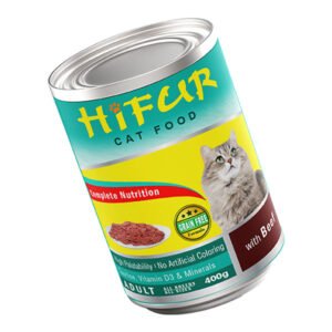 Hifur Canned Cat Food – Beef