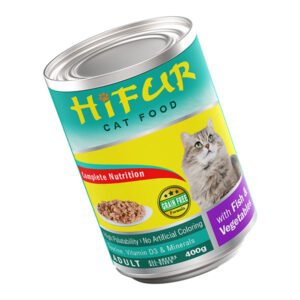 Hifur Canned Cat Food – Fish & Vegetable