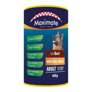Maximate Canned Dog Food – Beef